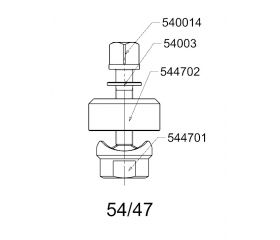 PG36 PERFORADOR REDONDO MECANICO 47MM